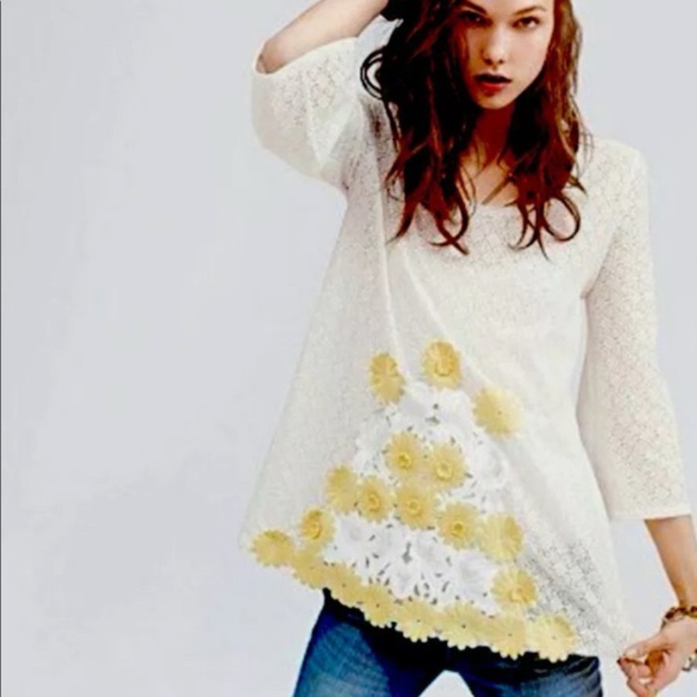 Free peoples Vintage Flower Child top